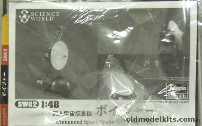 Hasegawa 1/48 Voyager Unmanned Space Probe - Bagged, SW02 plastic model kit